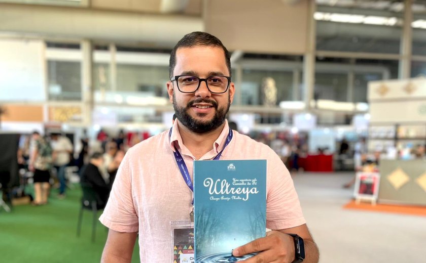 Peregrino Cheops Malta lança livro sobre o Caminho da Fé na 11ª Bienal Internacional do Livro de Alagoas