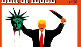 Revista publica capa que mostra Trump decapitando Estátua da Liberdade