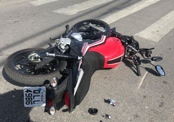 Quatro acidentes envolvendo moto são registrados na Região Norte