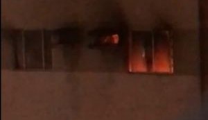 Incêndio em apartamento na Cidade Universitária mobiliza quatro viaturas dos bombeiros
