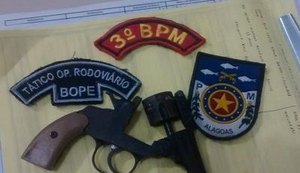 Menor é apreendido em flagrante com arma de fogo