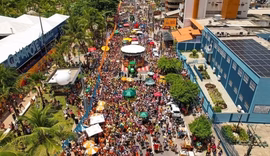 Interdições na orla de Maceió continuam neste domingo para prévias de Carnaval