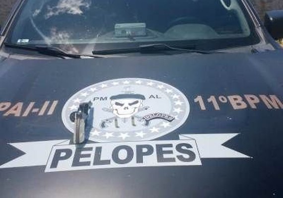Pelopes do 11º BPM prende mulher portando arma de fogo em Penedo
