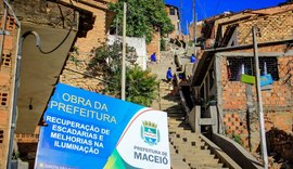Prefeitura executa obras em grotas de Maceió