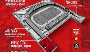 CRB inicia venda de ingressos para partida contra o Remo