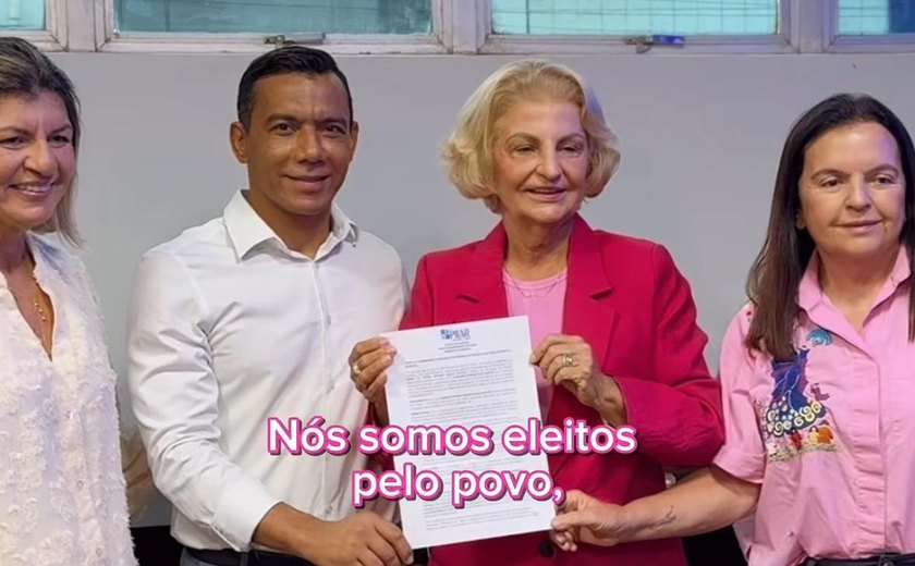 Vice assume comando da Prefeitura após transmissão do cargo pela 1ª prefeita eleita da cidade