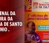 1ª Bienal da Cultura da Barra de Santo Antônio começa dia 4 de novembro