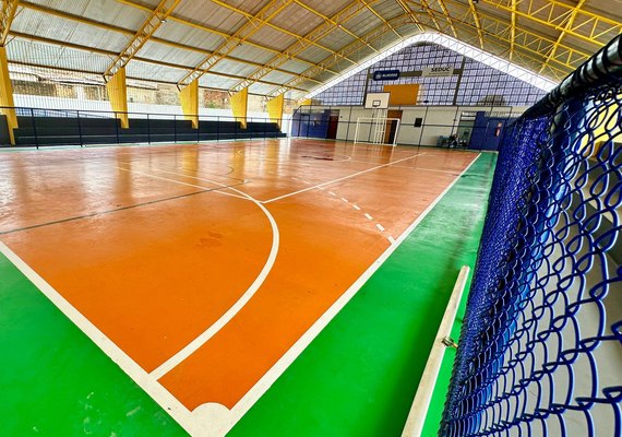 Seduc inaugura novo ginásio da Escola Estadual Maria das Graças na segunda-feira (10)