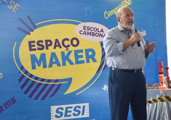 Alunos e professores da Escola Sesi Cambona recebem nova ferramenta de educação