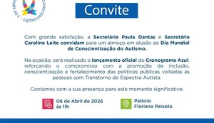 Secria promove evento em alusão ao Dia Mundial de Conscientização do Autismo