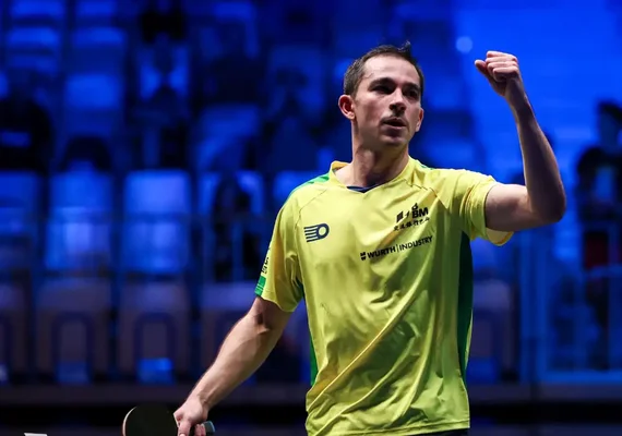 Hugo Calderano vira número 2 do mundo e 1º sul-americano na posição