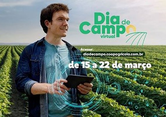 Evento agro digital será realizado de 15 a 22 de março