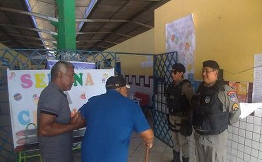 Polícia Militar de Alagoas garante tranquilidade durante votação do 2º turno das eleições
