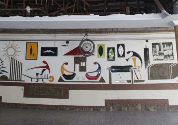 Retirada de mural artístico do Clube dos Fumicultores revolta arapiraquenses