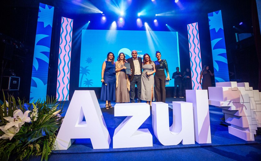 Alagoas conquista 10 prêmios e é destaque em evento nacional da Azul Viagens