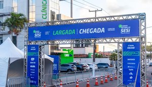 Etapa Maceió da Corrida Nacional do Sesi acontece nesta sexta reunindo 2 mil atletas