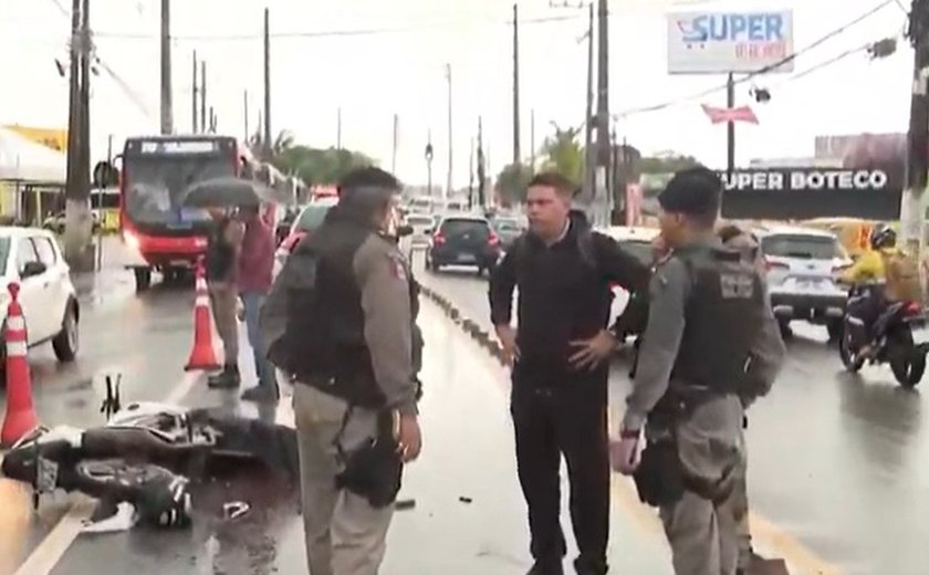 Vídeo mostra momento de acidente com dois mortos na Via Expressa