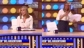 Apresentadora abandona programa ao vivo na Espanha e acusa colega de assédio moral