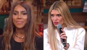 Adryana discute com Carol Lekker e descobre morte de Rick ao vivo