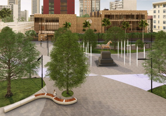 Projeto de reforma da Praça Deodoro resgata história e incentiva o turismo