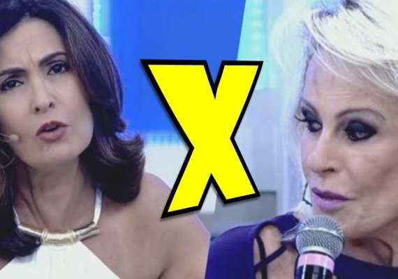 Disputa por artistas cria tensão entre Ana Maria Braga e Fátima Bernardes