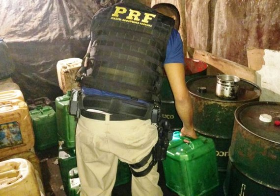 PRF prende mais duas pessoas por receptação e venda ilegal de combustíveis