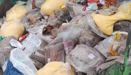 Vigilância Sanitária de Maceió apreende 750 kg de produtos impróprios para o consumo