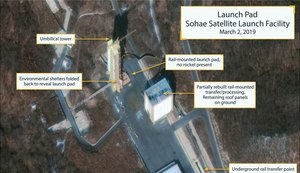 Coreia do Norte reconstrói estação para lançamento de mísseis