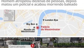 Estado Islâmico reivindica autoria de ataque perto do Parlamento em Londres