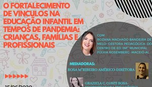 Live aborda Educação Infantil em tempos de pandemia