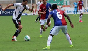 Vasco vence o Paraná em Cariacica e se aproxima do Atlético-GO