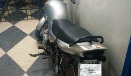 PM recupera motocicleta roubada no município de Colônia Leopoldina