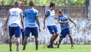 Renato encerra preparação do Grêmio para jogo com o CSA em treino fechado no CT do CRB