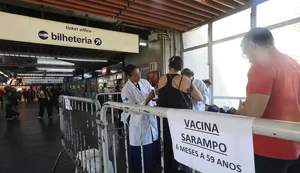 Ministério da Saúde reforça chamamento para vacina contra o sarampo