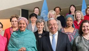 Secretário-geral da ONU, António Guterres defende mais poder para as mulheres