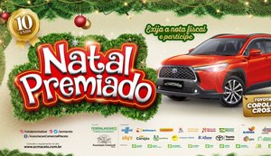 Natal Premiado completa 10 anos com sorteio de 48 prêmios para toda Alagoas