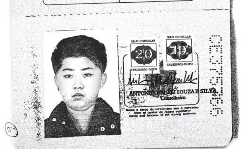 Agência divulga imagem de passaporte brasileiro falso usado por Kim Jong-un