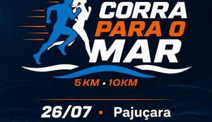 Orla da Pajuçara sediará o desafio 'Corra para o Mar' neste domingo (26)