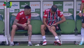 Miranda tem lesão no joelho e pode não jogar mais pelo São Paulo