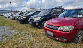 Veículos e sucatas que serão leiloados pelo DER estão disponíveis para visitação