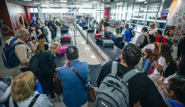 Aeroporto Zumbi dos Palmares registra 1,45 milhão de passageiros em 2025