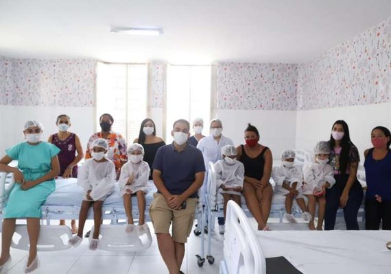 Pilar realiza 17 cirurgias pediátricas em apenas uma semana