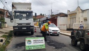 Operação Tapa-Buraco: Seminfra destaca ação de manutenção de vias 'intensa'