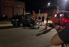 Câmera de segurança ajuda a esclarecer acidente que matou motociclista em Penedo