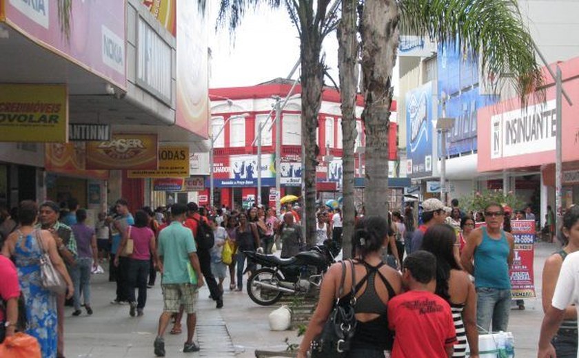 Shoppings e lojas do Centro de Maceió abrirão em horário normal no Dia de Finados