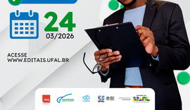 Ufal abre seleção para professores da UAB com inscrições até 24 de março