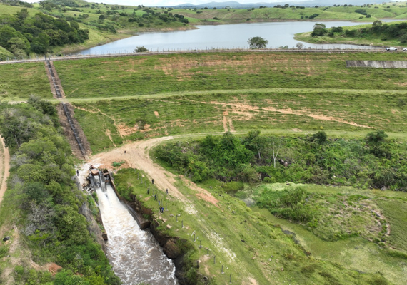 Codevasf afirma que obras de manutenção garantem segurança da barragem Boacica