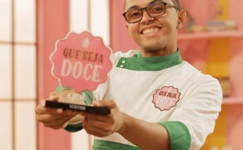 Confeiteiro alagoano vence reality show gastronômico do GNT
