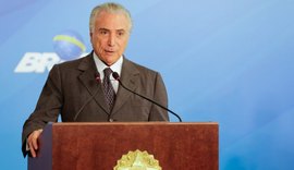 Temer vem a Alagoas anunciar investimentos para minimizar problema da seca