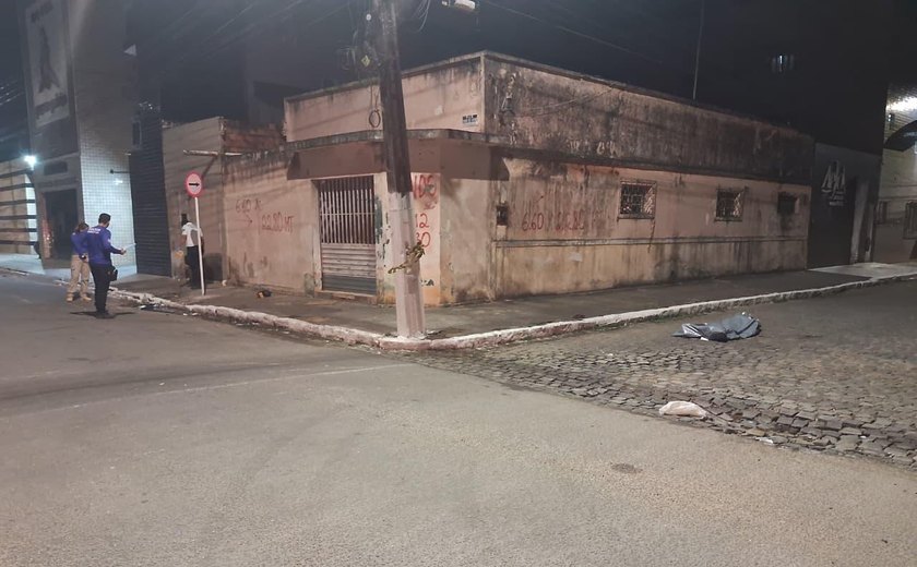 Homem conhecido como “Mago” é morto a tiros no Centro de Arapiraca